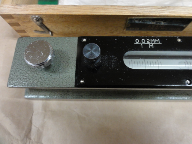 RIKEN｜理研計測器 平型水準器 250X0.02