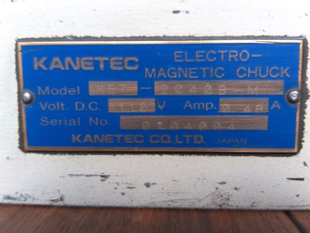 KANETSU｜カネツー	 電磁チャック KET-2040B-M