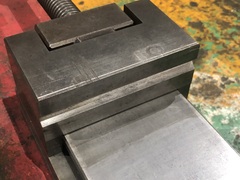 不明 精密バイス 口幅120mm　口高45mm　口開150mm