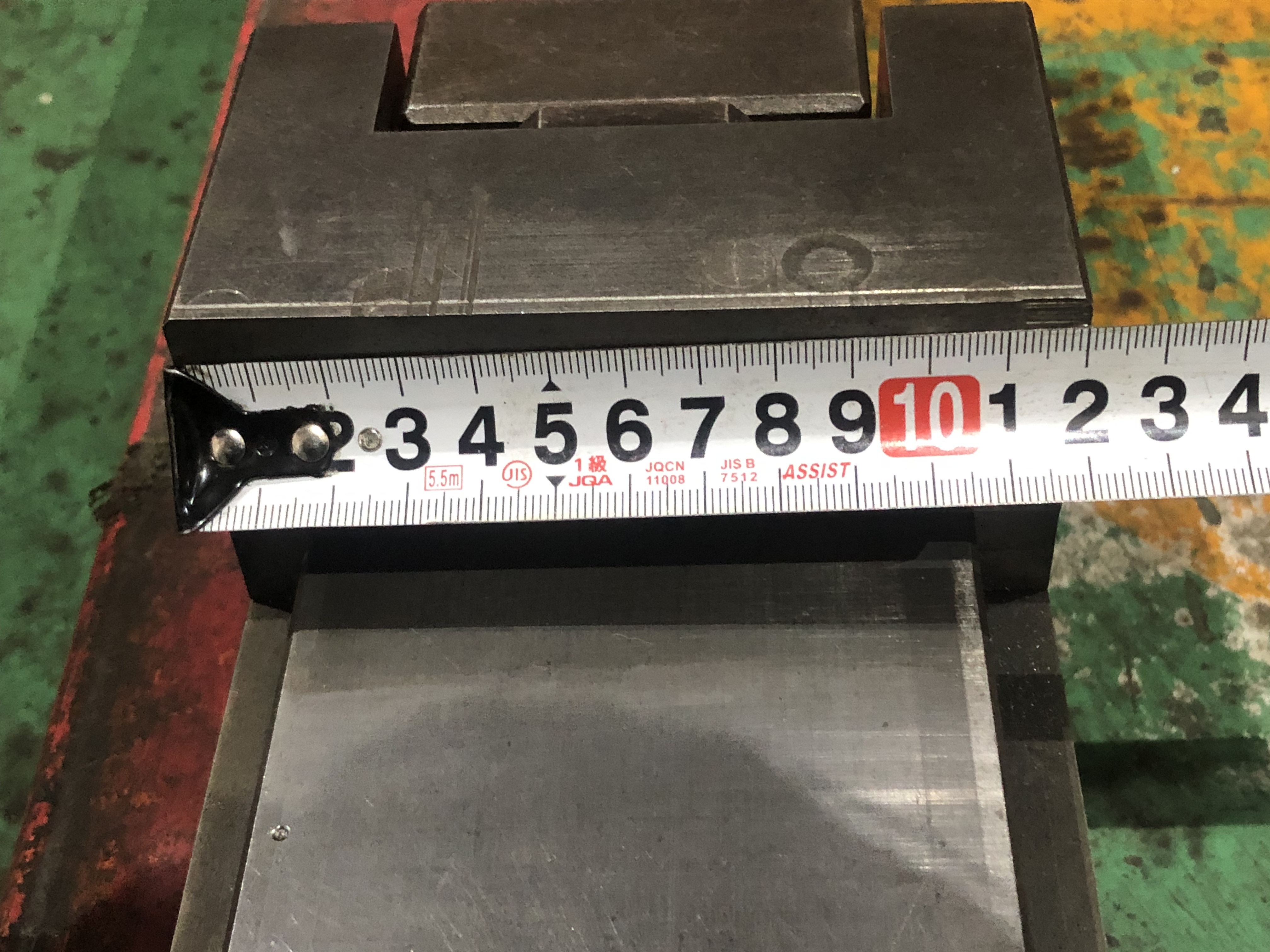 不明 精密バイス 口幅120mm　口高45mm　口開150mm