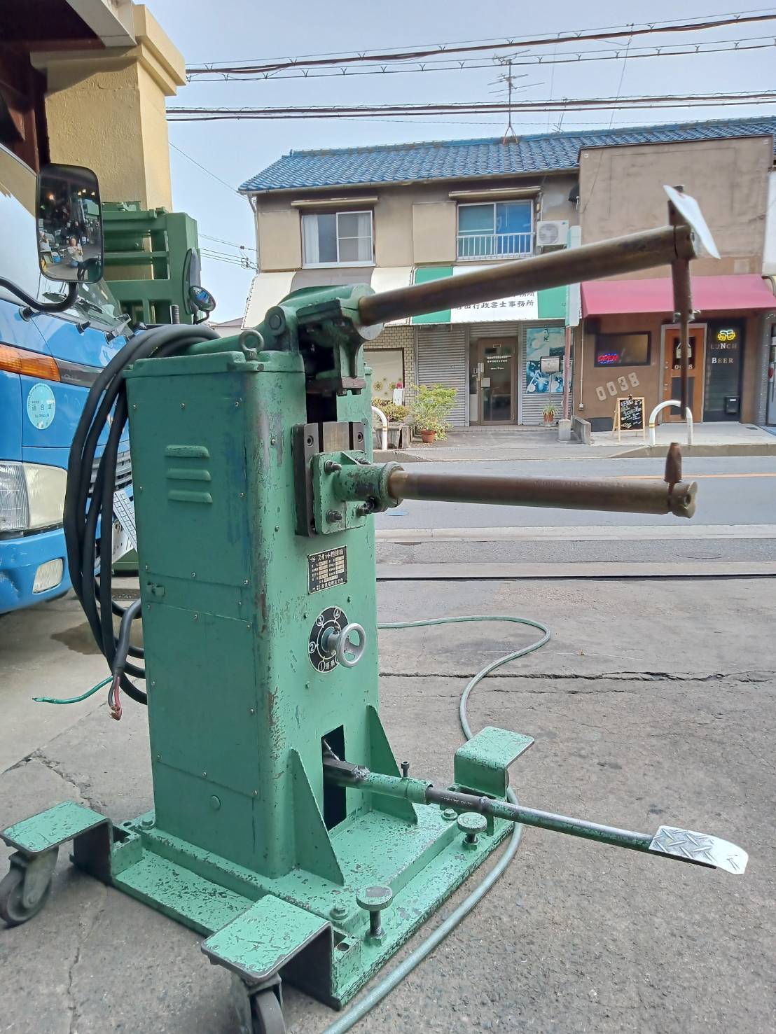 浪速電機製作所 スポット溶接機 SU-FR11.6
