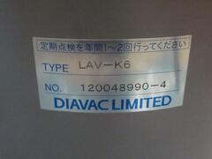 大亜真空 ゲートバルブ LAV-K6