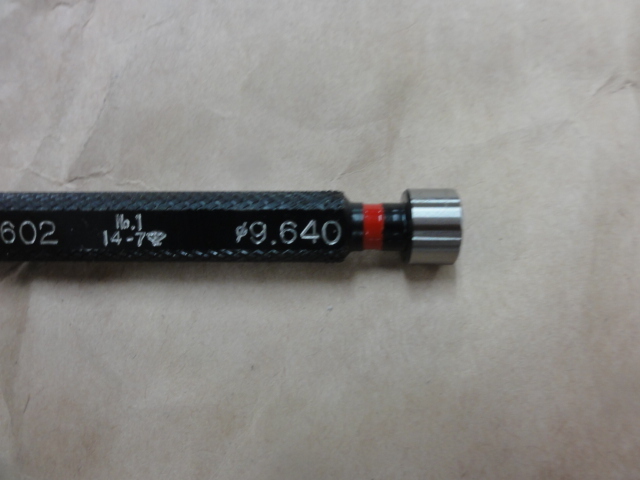 児玉精密 栓ゲージ φ9.602 φ9.640