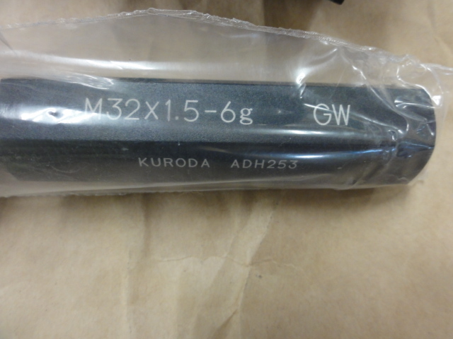 KURODA｜黒田精工 ネジゲージ（片頭） M32　P1.5