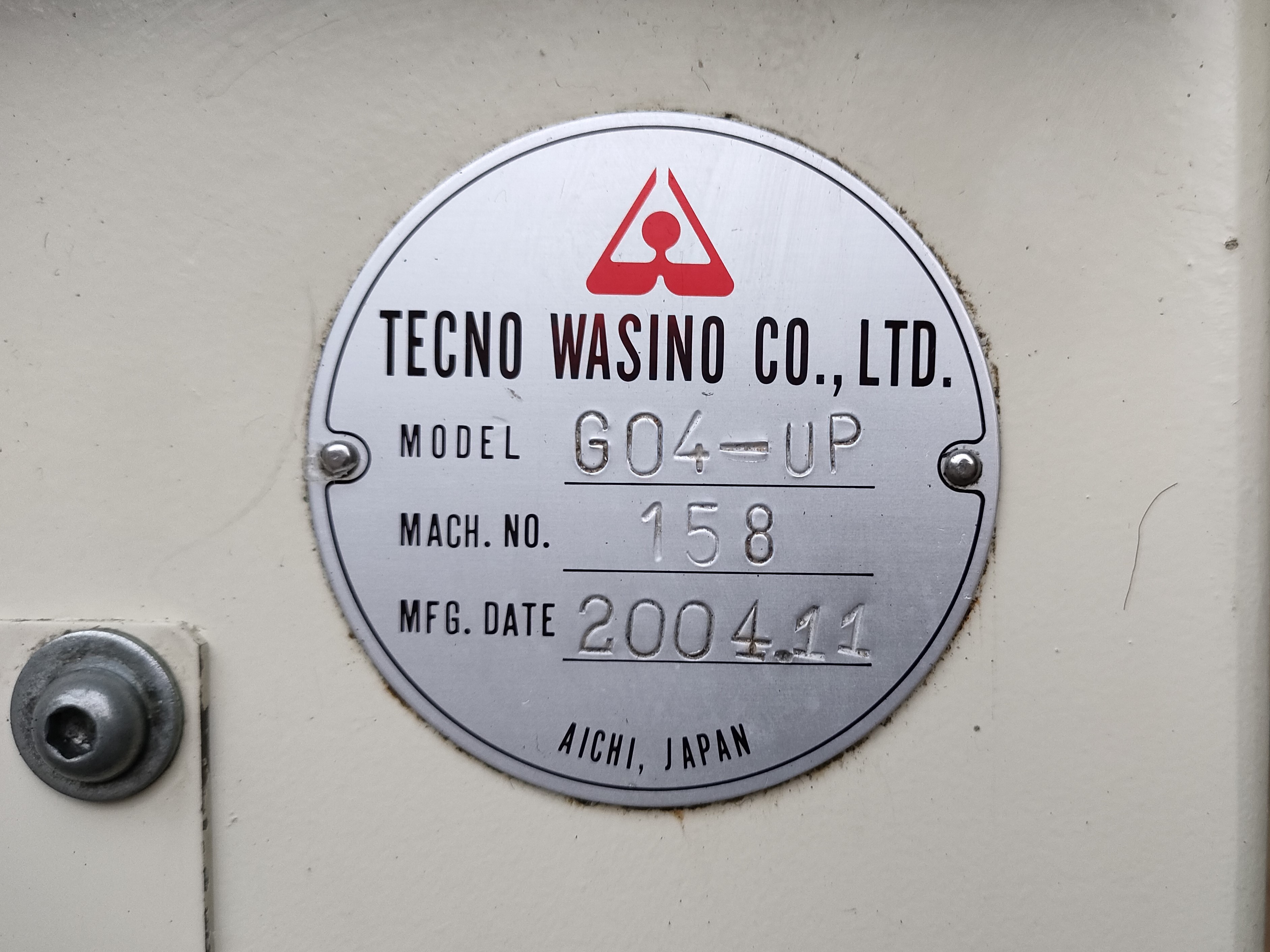 テクノワシノ 櫛刃型NC旋盤 G04-UP