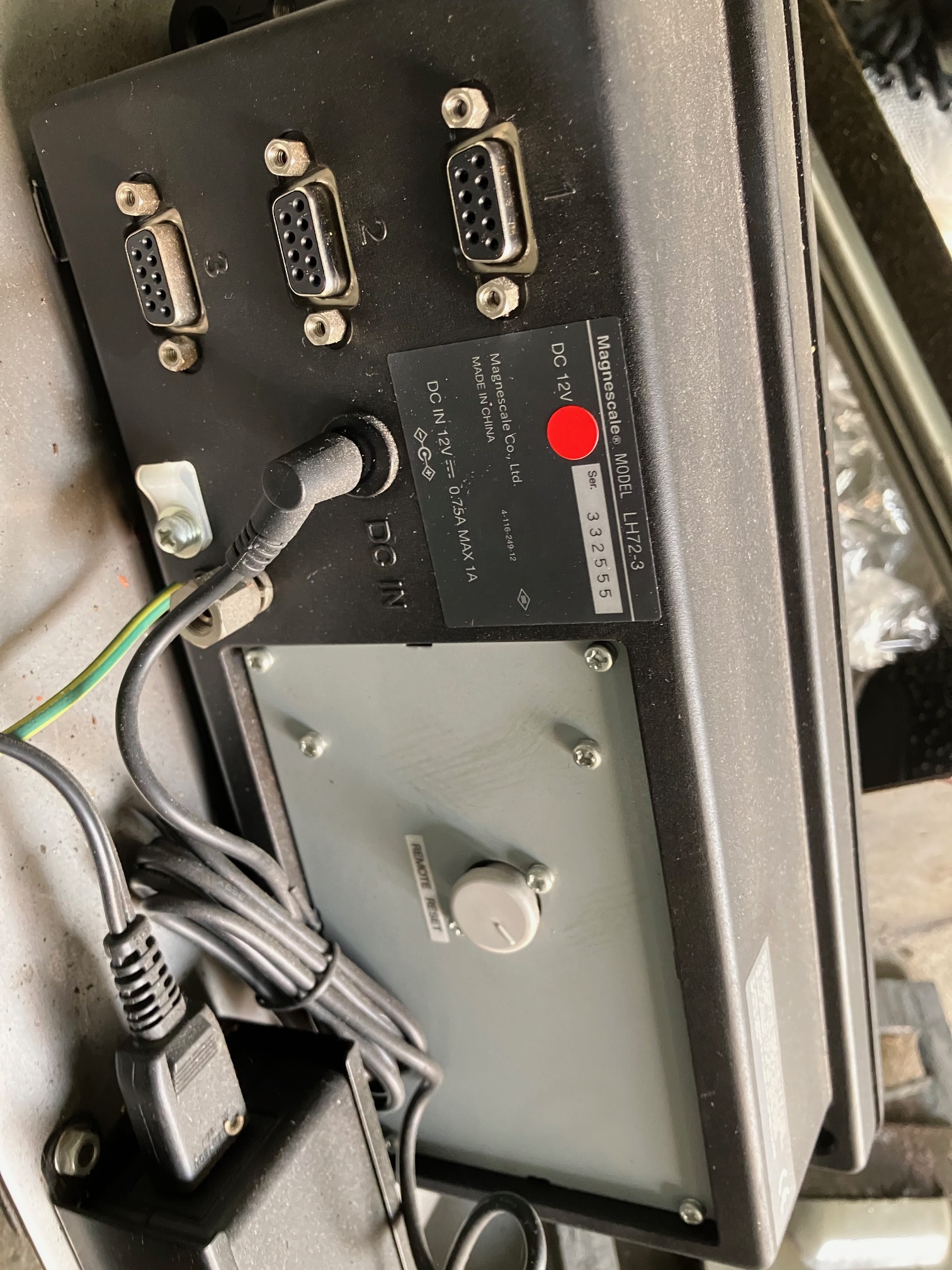 マグネスケール デジタルカウンター LH72-3