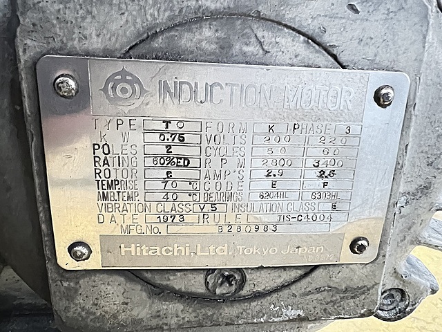 牧野フライス製作所 C40主軸頭 C40/標付No.1