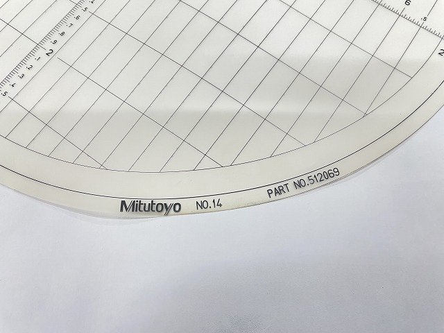 MITUTOYO｜ミツトヨ 投影機用フィルムチャート NO.14