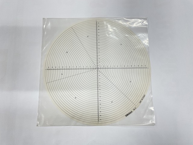 MITUTOYO｜ミツトヨ 投影機用フィルムチャート NO.12