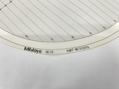 MITUTOYO｜ミツトヨ 投影機用フィルムチャート NO.19