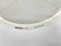 MITUTOYO｜ミツトヨ 投影機用フィルムチャート NO.17