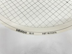 MITUTOYO｜ミツトヨ 投影機用フィルムチャート NO.15