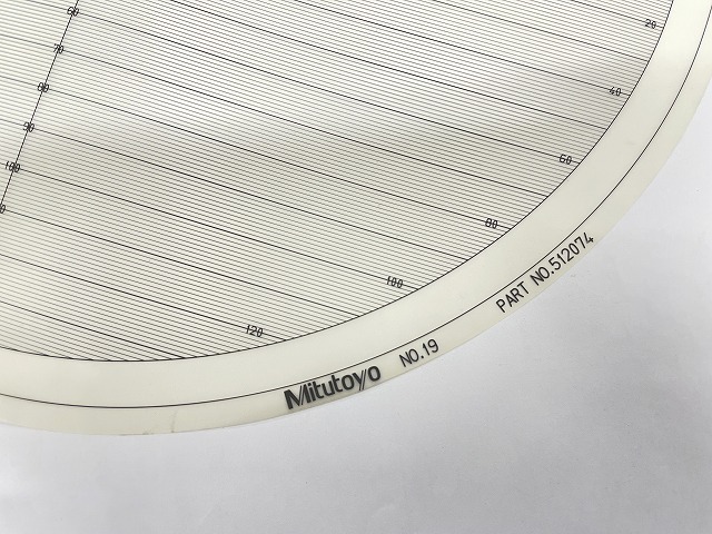 MITUTOYO｜ミツトヨ 投影機用フィルムチャート NO.19