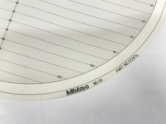 MITUTOYO｜ミツトヨ 投影機用フィルムチャート NO.19