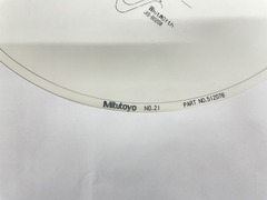 MITUTOYO｜ミツトヨ 投影機用フィルムチャート NO.21