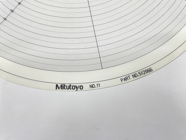 MITUTOYO｜ミツトヨ 投影機用フィルムチャート NO.17、NO.20、NO.11