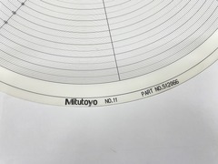 MITUTOYO｜ミツトヨ 投影機用フィルムチャート NO.17、NO.20、NO.11