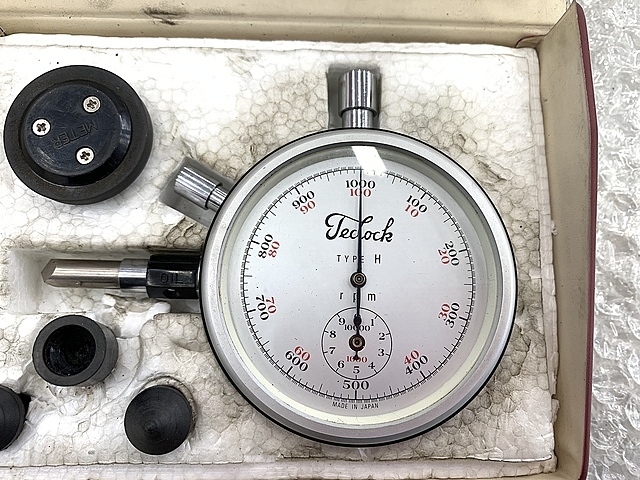 テクロック 時計式回転計 H