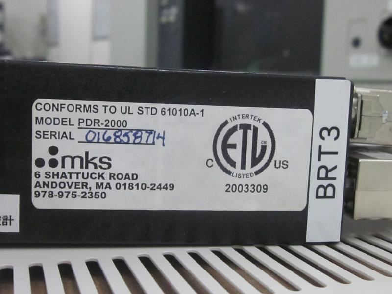 mks 静電容量圧力計コントローラー PDR-2000