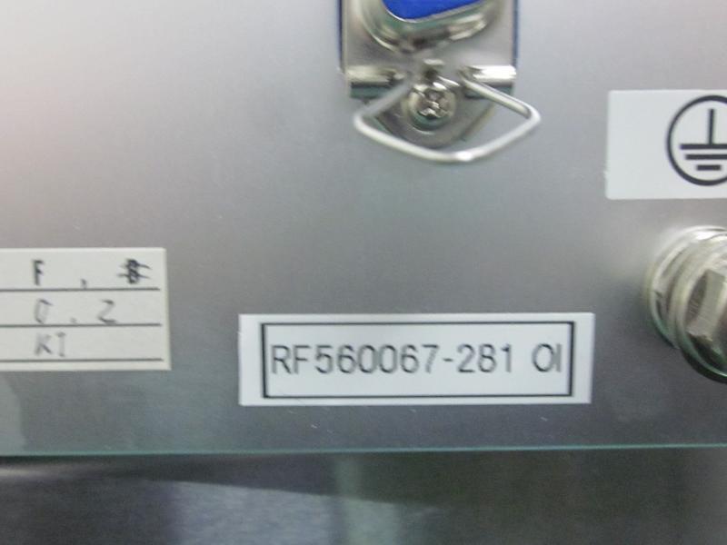 日本電子 RF高周波電源用コントローラー RF-56000