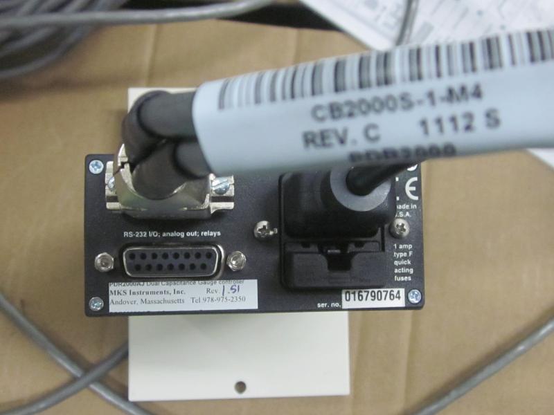 mks 静電容量圧力計コントローラー PDR2000