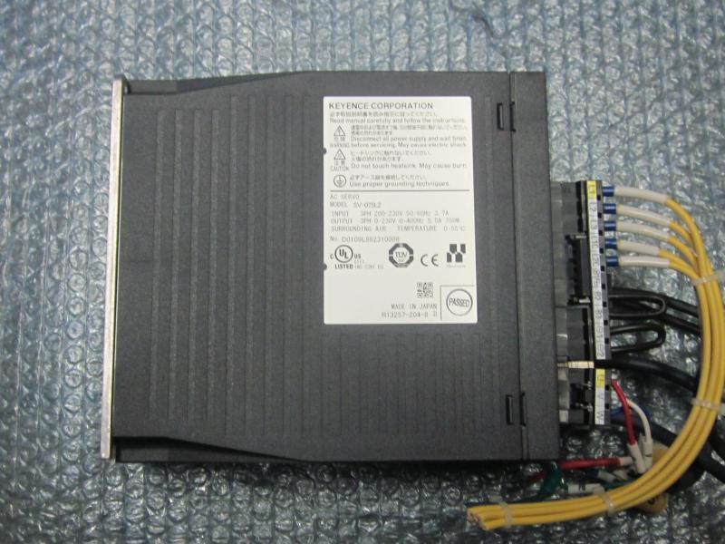キーエンス サーボアンプ SV-075L2