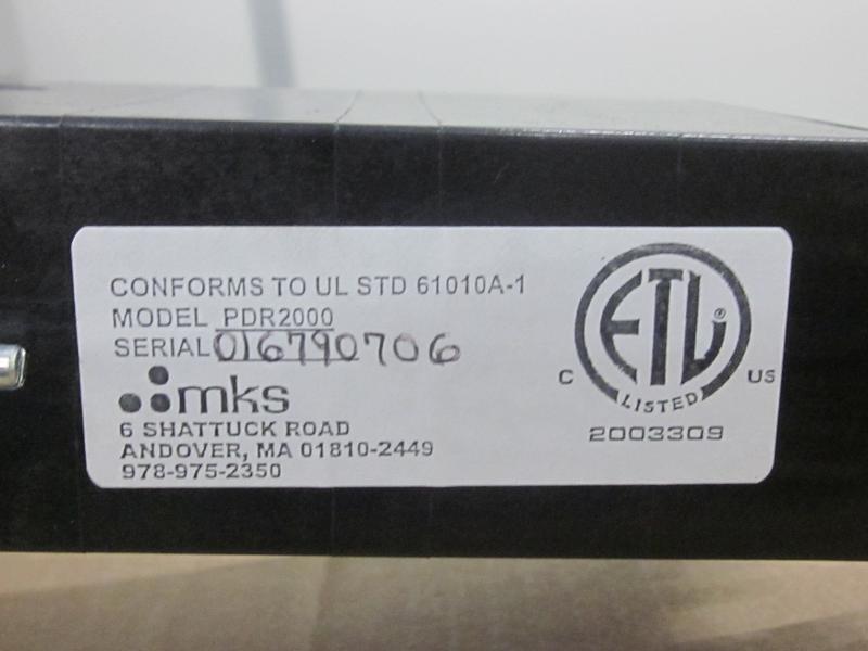 mks 静電容量圧力計コントローラー PDR2000