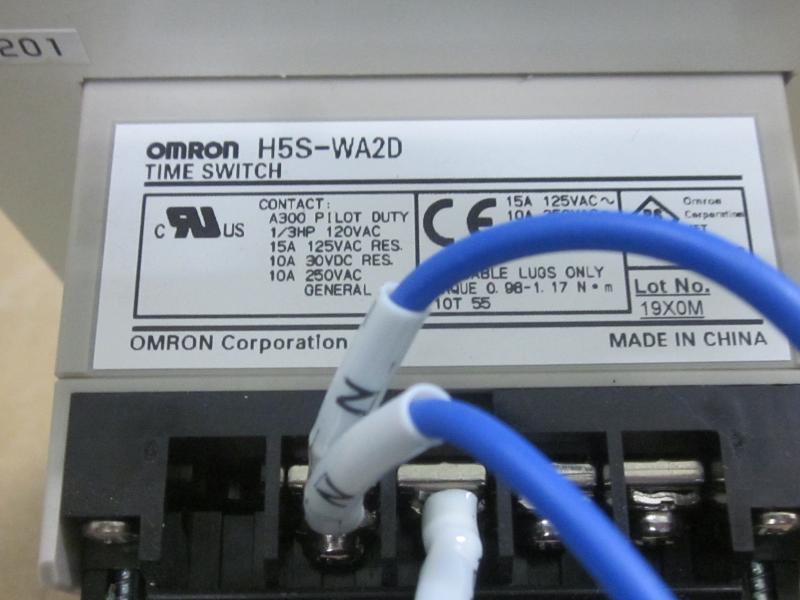 omron デジタルタイムスイッチ H5S-WA2D
