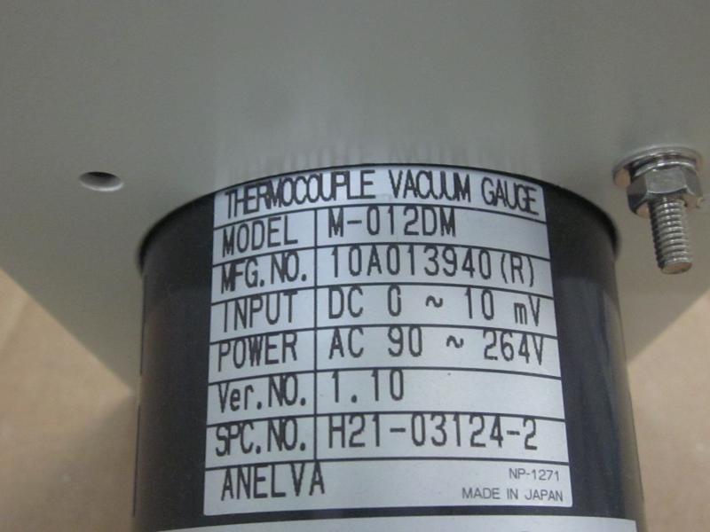 ANELVA サーモカップル真空計 M-012DM