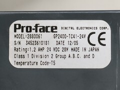 Pro-face タッチパネル GP2400-TC41-24V