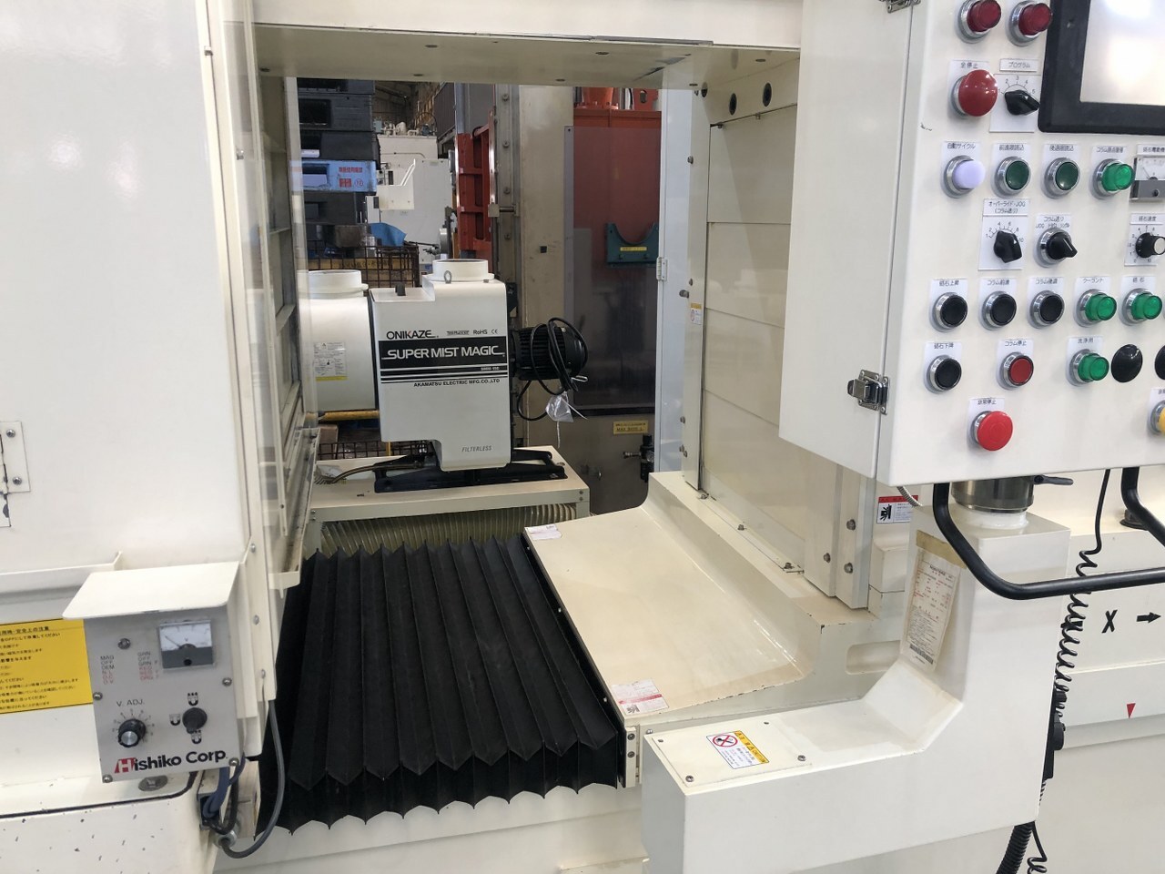 市川製作所 横型ロータリー平面研削盤 RCB-1500