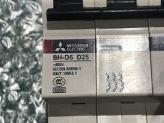三菱/MITSUBISHI 遮断器 BH-D6 D25