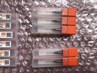 NS TOOL エンドミル11本 【エンドミル11本】MRH230 R0.3x7,R0.3x8,R0.3x10