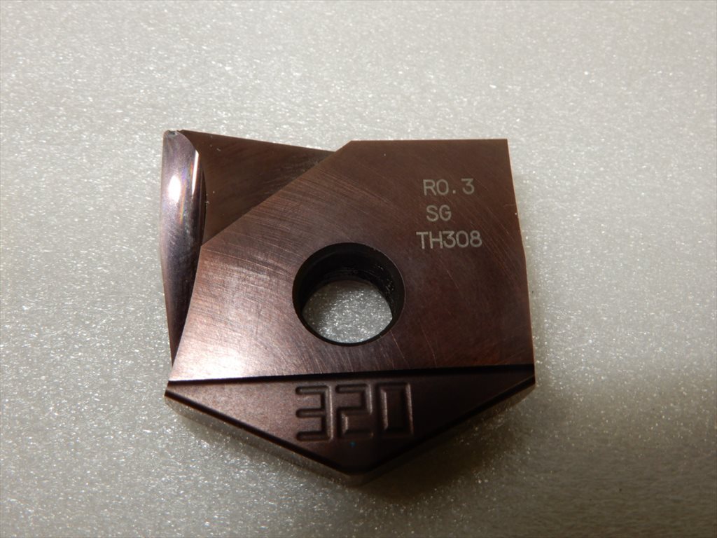 MOLDINO カッター用インサート 未使用品 ZCFG320SG-R0.3 TH308
