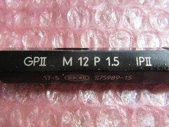 第一測範製作所/ISSOKU ねじゲージ M12P1.5