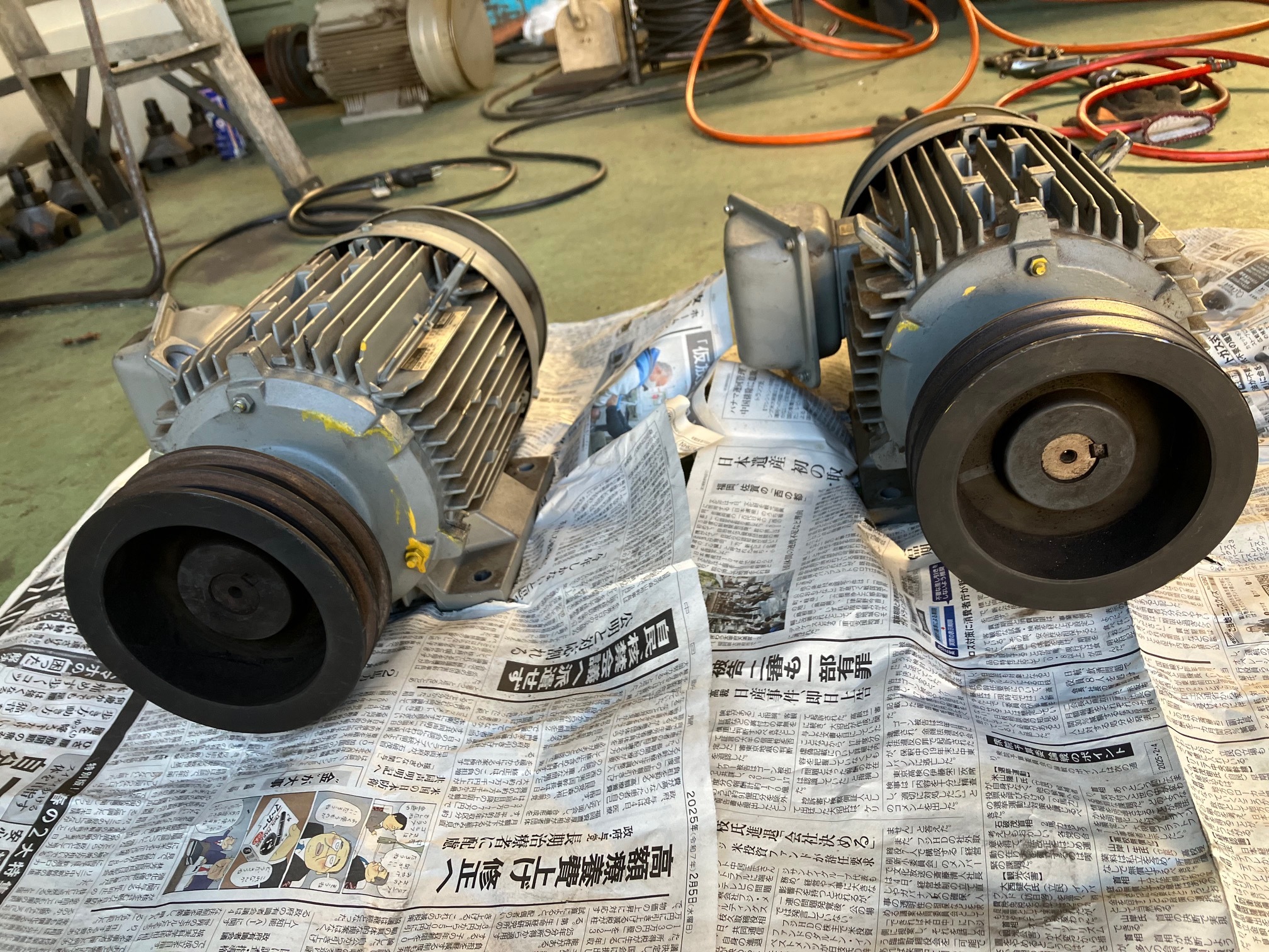 日立 ３馬力モーター TFOX-K　4P