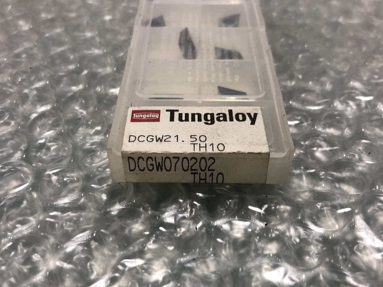 タンガロイ/Tungaloy チップ DCGW21.50 TH10　DCGW070202 TH10