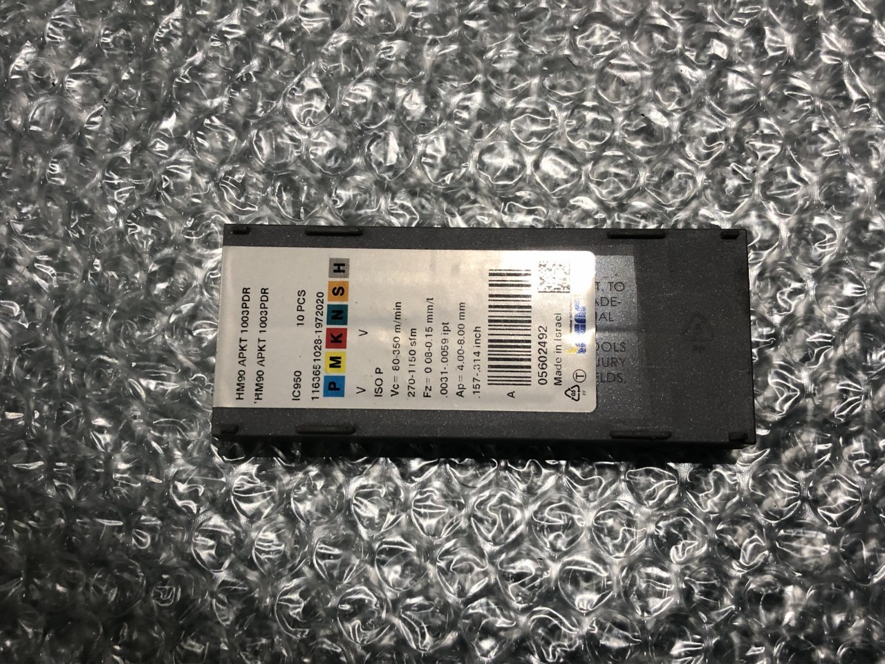 イスカル/ISCAR チップ HM90 APKT 1003PDR