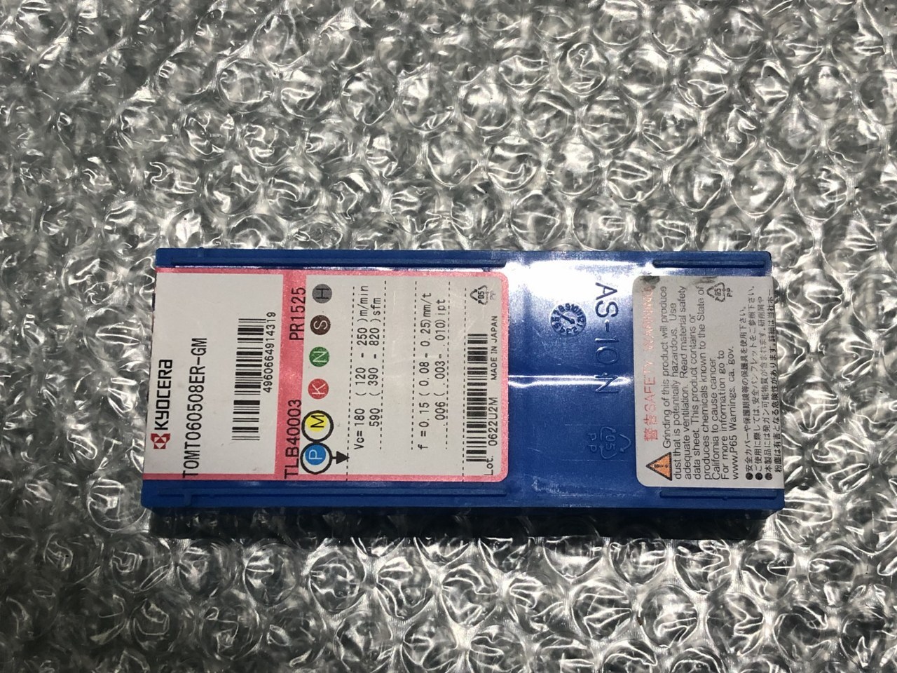 京セラ/Kyocera チップ TOMT060508ER-GM PR1525