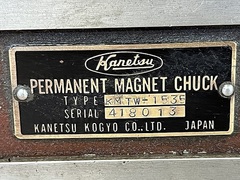 カネテック 永磁チャック KMTW1535