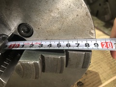 不明 3爪スクロールチャック 【3爪スクロールチャック】【外径：190】