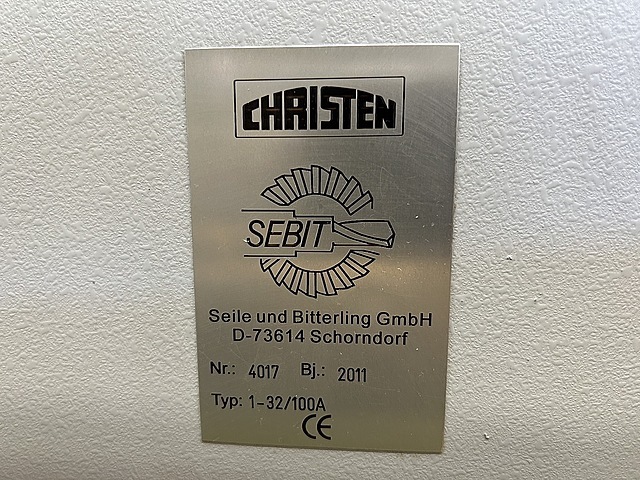 CHRISTEN 工具研削盤 1-32/100A