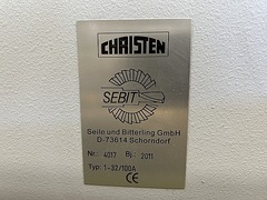 CHRISTEN 工具研削盤 1-32/100A