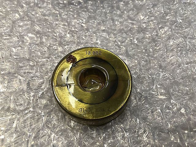 KSS リングゲージ 新品 13.982