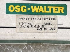 OSGWALTER スローアウェイボールエンドミル 新品 F2039G R12.5×SS25×130