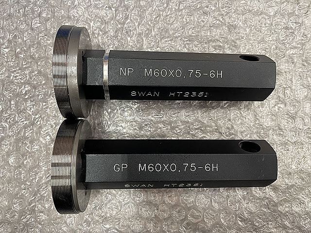 Swan ネジプラグゲージ M60P0.75-6H