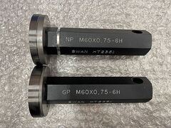 Swan ネジプラグゲージ M60P0.75-6H