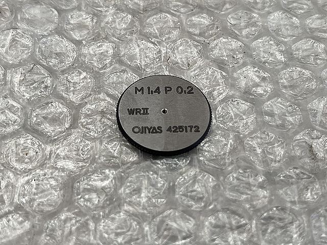 オヂヤセイキ ネジリングゲージ M1.4P0.2