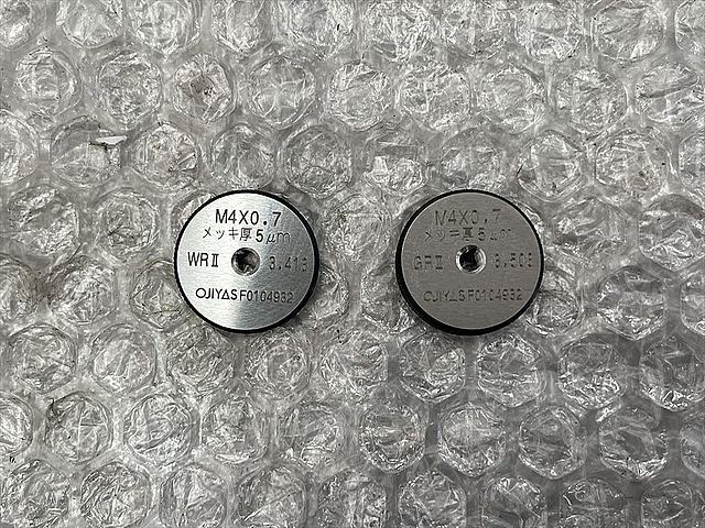 オヂヤセイキ ネジリングゲージ M4P0.7