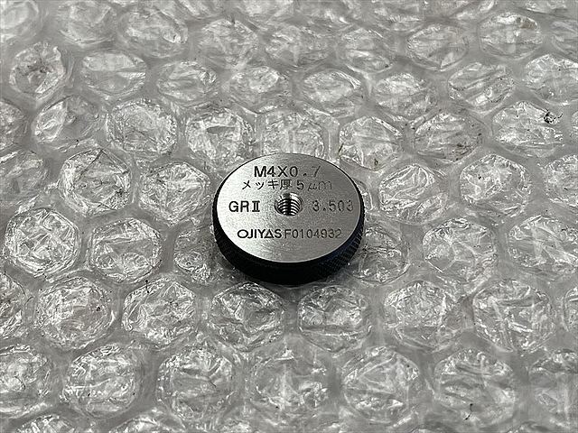 オヂヤセイキ ネジリングゲージ M4P0.7